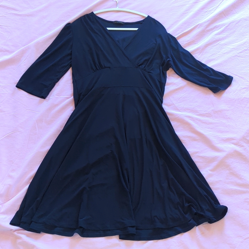 Audrey Whitmore Chelsea Navy Dress with *Pockets* Size L